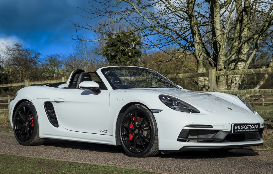 Porsche Boxster GTS PDK 718 2020 Special Order Pearl White – M R